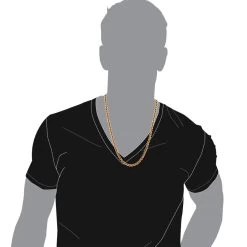 Unique Men's Tennis 10K Yellow Gold Ruby Necklace For Men 10.5ct By Luxurman -Fashion Accessories Shop jewelry unique mens tennis chains 10k gold ruby necklace for men 105ct by luxurman bodye