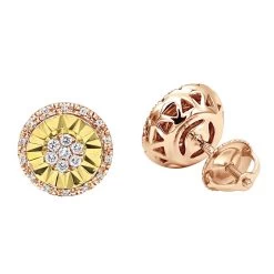 Unique 14K White Gold Large Diamond Stud Earrings Clusters 2 Carat Halo Look -Fashion Accessories Shop jewelry unique real 14k gold large diamond stud earrings clusters 2 carat halo look ro