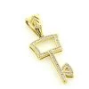 Key Necklaces 14K Yellow Gold Diamond Key Pendant 0.43ct -Fashion Accessories Shop key necklaces 14k gold diamond key pendant 043ct p 7090 ye