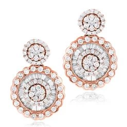 Ladies 18K White Gold Designer Diamond Earrings 1.78ct -Fashion Accessories Shop ladies 18k gold designer diamond earrings 178ct p 7153 ro