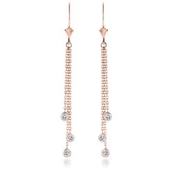 Ladies Chandelier Earrings With Diamonds By The Yard 0.6ct 14K White Gold 10 Ladies Chandelier Earrings With Diamonds By The Yard 0.6ct 14K White Gold -Fashion Accessories Shop ladies chandelier earrings with diamonds by the yard 06ct 14k gold ro