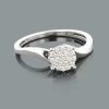 Ladies Cluster Diamond Ring 0.12ct 14K White Gold 1 Ladies Cluster Diamond Ring 0.12ct 14K White Gold -Fashion Accessories Shop ladies cluster diamond ring 012ct 14k gold 1