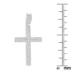 Ladies Diamond Crosses 14K White Gold Diamond Cross Pendant 1.36ct 14 Ladies Diamond Crosses 14K White Gold Diamond Cross Pendant 1.36ct -Fashion Accessories Shop ladies diamond crosses 14k diamond cross pendant 136ct p 6541 rulerwh