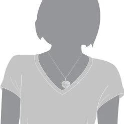 Large 14K White Gold Fully Paved Puffed Diamond Heart Pendant Necklace 2.75ct 11 Large 14K White Gold Fully Paved Puffed Diamond Heart Pendant Necklace 2.75ct -Fashion Accessories Shop large 14k fully paved diamond heart necklace 375ct p 22371 bodwh