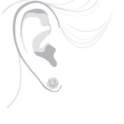 6 Carat Look Large Diamond Cluster Earrings 14K White Gold Studs 2 Carats -Fashion Accessories Shop large diamond cluster earrings 190ct 14k p 45523 bodwh