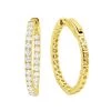 Large Diamond Hoop Earrings Inside Out 2.00ct 14K Yellow Gold 1 Large Diamond Hoop Earrings Inside Out 2.00ct 14K Yellow Gold -Fashion Accessories Shop large diamond hoop earrings inside out 200ct 14k p 45905 ye