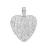 Large Pave Diamond Heart Pendant 10ct 14K White Gold 1 Large Pave Diamond Heart Pendant 10ct 14K White Gold -Fashion Accessories Shop large pave diamond heart pendant 10ct 14k gold wh