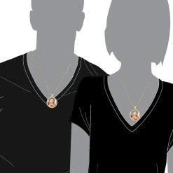 Large Personalized Diamond Circle Photo Pendant 14K Yellow Gold Round Picture Medallion 16 Large Personalized Diamond Circle Photo Pendant 14K Yellow Gold Round Picture Medallion -Fashion Accessories Shop large personalized diamond circle photo pendant 14k gold round picture medallion 000941 body yellow