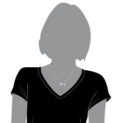 Luxurman Love Quotes Necklace Sterling Silver Diamond Bow Pendant For Women -Fashion Accessories Shop luxurman love quotes necklace sterling silver diamond bow pendant for women bodwh