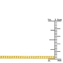 LUXURMAN Solid 10K Yellow Gold Curb Chain For Men & Women Gourmette 2mm Wide -Fashion Accessories Shop luxurman solid 10k gold curb chain for men women gourmette 2mm wide rulerye