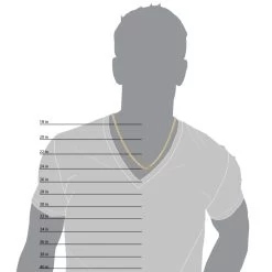 LUXURMAN Solid 10K Yellow Gold Mariner Chain For Men & Women 1.2mm Wide -Fashion Accessories Shop luxurman solid 10k gold mariner chain for men women 12mm wide boxye