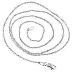 LUXURMAN Solid 10K Yellow Gold Wheat Chain For Women 1mm Wide -Fashion Accessories Shop luxurman solid 10k gold wheat chain for women 1mm wide backwh