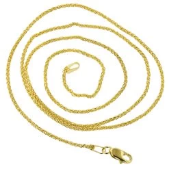 LUXURMAN Solid 10K Yellow Gold Wheat Chain For Women 1mm Wide -Fashion Accessories Shop luxurman solid 10k gold wheat chain for women 1mm wide backye