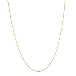 LUXURMAN Solid 14K White Gold Box Chain For Men & Women Round 1.7mm Wide -Fashion Accessories Shop luxurman solid 14k gold box chain for men women round 17mm wide boxye