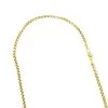 Solid 14K Yellow Gold Box Chain For Men & Women Round 2.4mm Wide -Fashion Accessories Shop luxurman solid 14k gold box chain for men women round 24mm wide ye