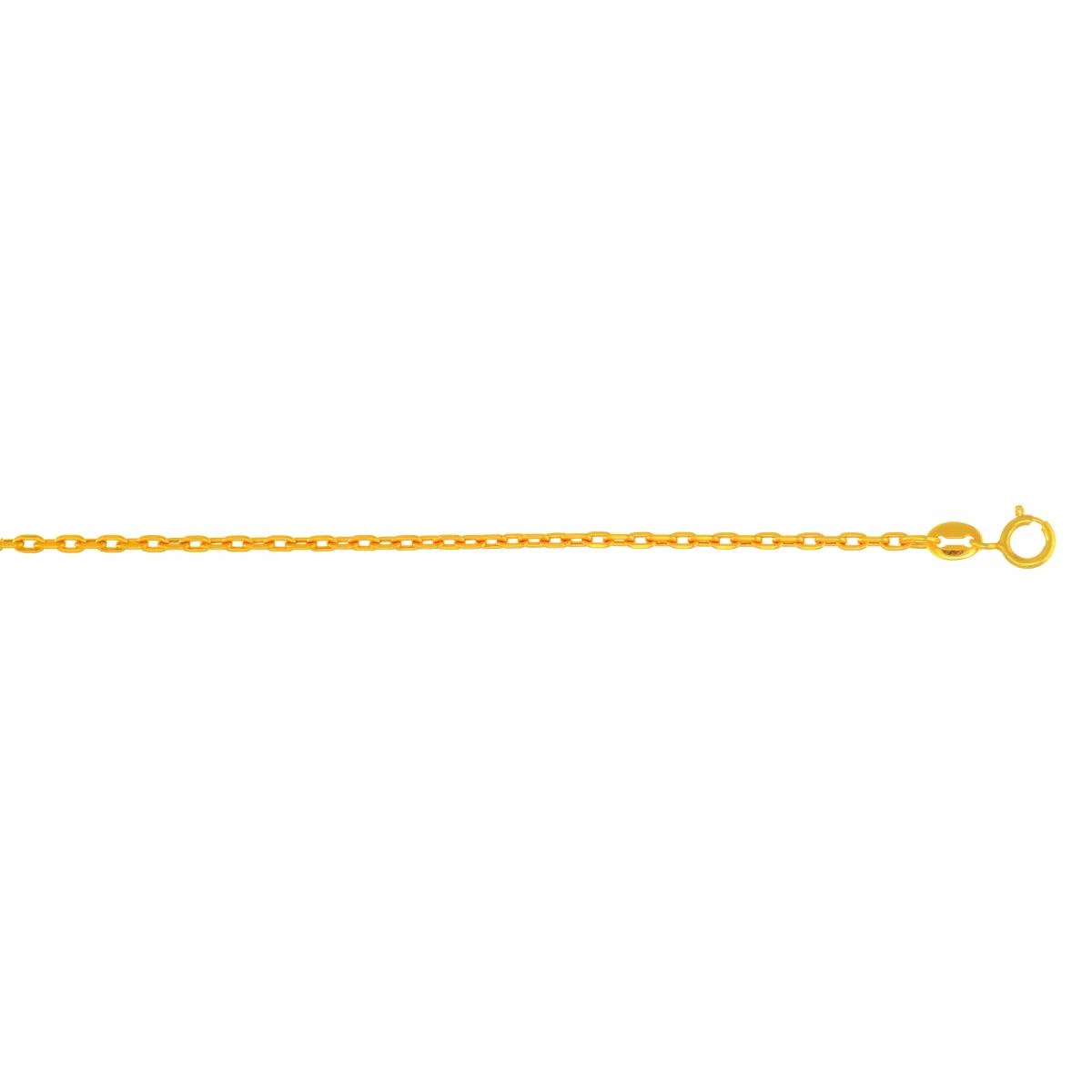 LUXURMAN Solid 14K Yellow Gold Cable Chain For Men & Women Oval 1.7mm Wide 3 LUXURMAN Solid 14K Yellow Gold Cable Chain For Men & Women Oval 1.7mm Wide