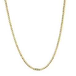 LUXURMAN Solid 14K White Gold Cuban Link Chain For Men Miami 5mm Wide -Fashion Accessories Shop luxurman solid 14k gold cuban link chain for men miami 5mm wide boxye