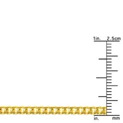 LUXURMAN Solid 14K Yellow Gold Curb Chain For Men & Women Gourmette 3mm Wide 11 LUXURMAN Solid 14K Yellow Gold Curb Chain For Men & Women Gourmette 3mm Wide -Fashion Accessories Shop luxurman solid 14k gold curb chain for men women gourmette 3mm wide rulerye