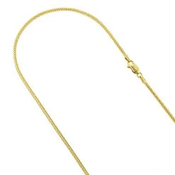 LUXURMAN Solid 14K White Gold Franco Chain For Men & Women 1.2mm Wide 13 LUXURMAN Solid 14K White Gold Franco Chain For Men & Women 1.2mm Wide -Fashion Accessories Shop luxurman solid 14k gold franco chain for men women 12mm wide ye