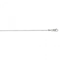 LUXURMAN Solid 14K Yellow Gold Snake Chain For Men & Women Octagon 1mm Wide -Fashion Accessories Shop luxurman solid 14k gold snake chain for men women octagon 1mm wide wh