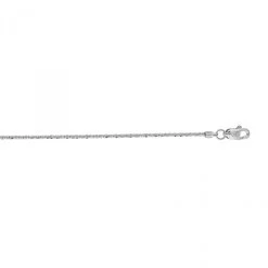 LUXURMAN Solid 14K Yellow Gold Sparkle Chain For Women 1.1mm Wide -Fashion Accessories Shop luxurman solid 14k gold sparkle chain for women 11mm wide wh