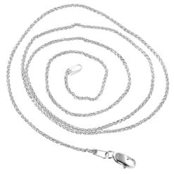 LUXURMAN Solid 14K Yellow Gold Wheat Chain For Men & Women 1mm Wide -Fashion Accessories Shop luxurman solid 14k gold wheat chain for men women 1mm wide backwh