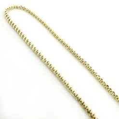 Men's 10K Yellow Gold Ball Moon Cut Chain 5mm 22-30in -Fashion Accessories Shop mens chains yellow gold ball moon cut chain 10k 5mm 22 30in 2