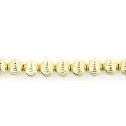 Men's 10K Yellow Gold Ball Moon Cut Chain 5mm 22-30in -Fashion Accessories Shop mens chains yellow gold ball moon cut chain 10k 5mm 22 30in 4