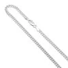 Men's Miami 14K White Gold Cuban Link Curb Chain 2.5mm 22-40in -Fashion Accessories Shop miami white gold cuban link curb chain 14k 25mm 22 40in wh