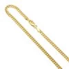 Miami 14K Yellow Gold Cuban Link Curb Chain For Men 2.5mm 22-40in -Fashion Accessories Shop miami yellow gold cuban link curb chain 14k 25mm 22 40in ye