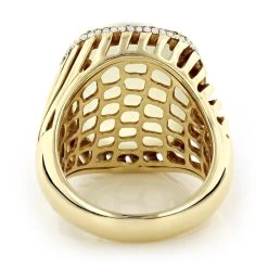 Moonstone 14K Yellow Gold Diamond White Moonstone Ring 17.2 11 Moonstone 14K Yellow Gold Diamond White Moonstone Ring 17.2 -Fashion Accessories Shop moonstone jewelry 14k diamond white moonstone ring 172 p 6086 backye