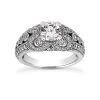 Platinum Diamond Engagement Ring 1.65ct