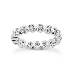 Platinum Diamond Eternity Band 0.60ct