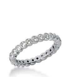 Platinum Diamond Eternity Band 0.75ct