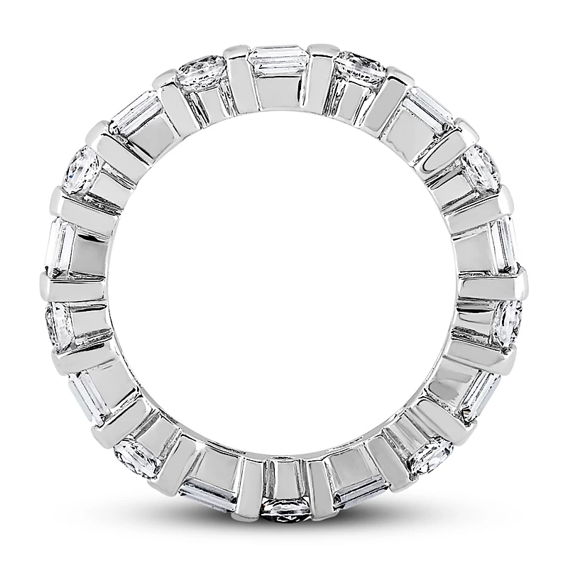 Platinum Diamond Eternity Band 1.26ct 5 Platinum Diamond Eternity Band 1.26ct - Image 3
