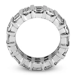 Platinum Diamond Eternity Band 5.12ct -Fashion Accessories Shop platinum diamond eternity band 512ct p 30389 additional white