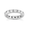 Platinum Diamond Eternity Ring 0.32ct