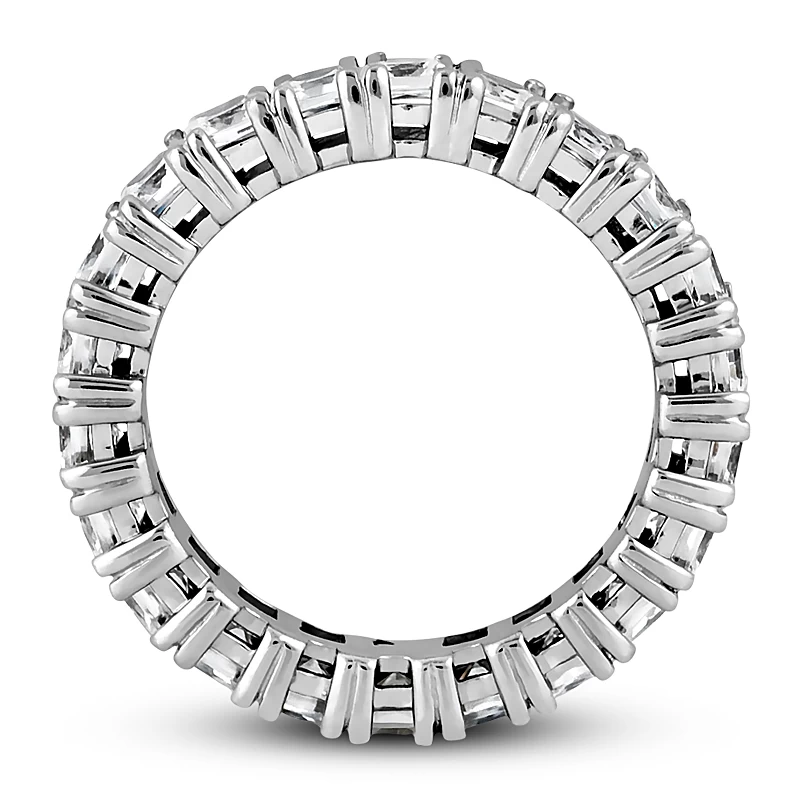Platinum Diamond Eternity Ring 3.74ct 5 Platinum Diamond Eternity Ring 3.74ct - Image 3