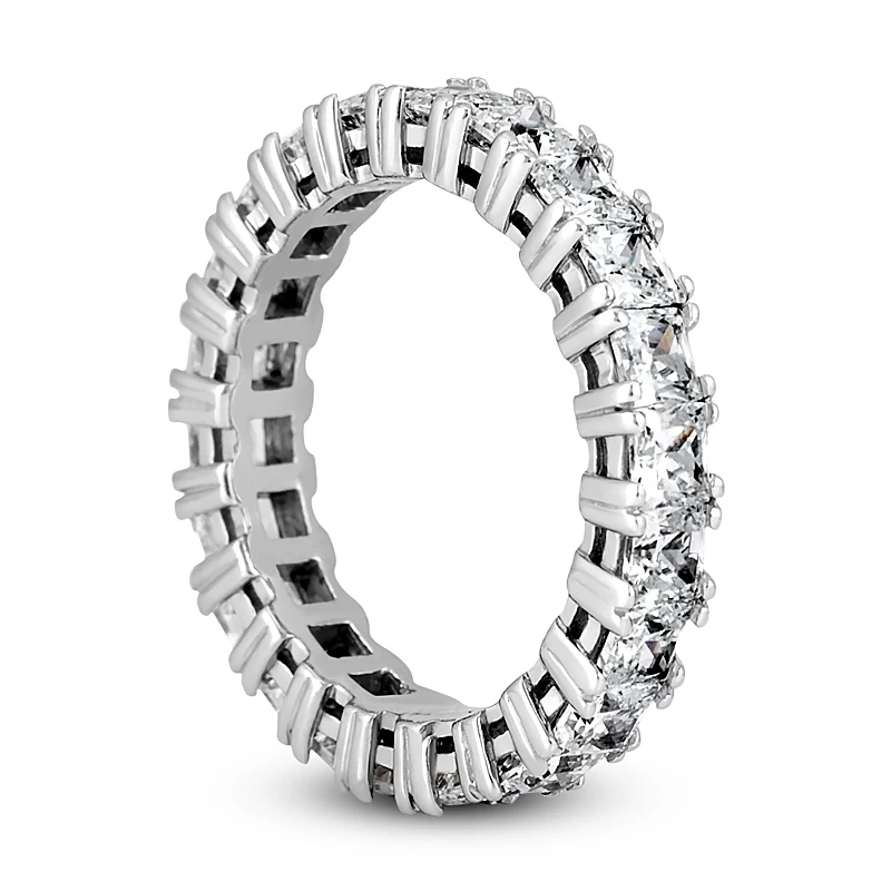 Platinum Diamond Eternity Ring 3.74ct 4 Platinum Diamond Eternity Ring 3.74ct - Image 2