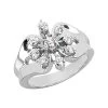 Platinum Diamond Right Hand Ring 0.67ct