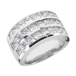 Platinum Ladies Diamond Ring 4.43ct