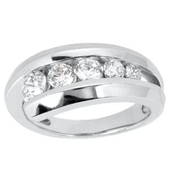 Platinum Round Diamond Ladies Ring 0.31ct