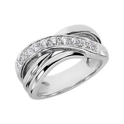 Platinum Women's Diamond Ring 0.40ct