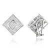 Princess Cut Diamond Earrings 2.50ct 14K White Gold -Fashion Accessories Shop princess cut diamond earrings 250ct 14k gold p 42702 wh