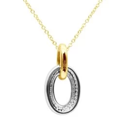 14K White Gold Pave Diamond Oval Pendant Necklace For Women 0.5 Carat -Fashion Accessories Shop real 14k gold pave diamond oval pendant necklace for women 05 carat 803212 backye