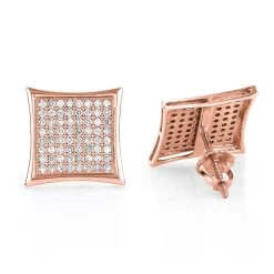 Real Diamond Earrings 10K White Gold Round Diamond Earrings 0.52ct -Fashion Accessories Shop real diamond earrings 10k round diamond earrings 052ct p 6889 ro