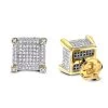 Real Diamond Earrings 14K Yellow Gold Diamond Stud Earrings 0.7 -Fashion Accessories Shop real diamond earrings 14k diamond stud earrings 082 p 6906 ye