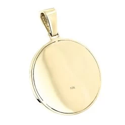 Rolex Style Diamond Pendant 3ct 10K Yellow Gold Crown Medallion -Fashion Accessories Shop rolex style diamond pendant 3ct yellow white gold crown medallion backye