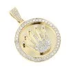 Rolex Style Diamond Pendant 3ct 10K Yellow Gold Crown Medallion -Fashion Accessories Shop rolex style diamond pendant 3ct yellow white gold crown medallion ye