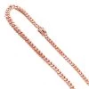 14K Rose Gold Miami Cuban Link Curb Chain 5.6mm 22-40in 1 14K Rose Gold Miami Cuban Link Curb Chain 5.6mm 22-40in -Fashion Accessories Shop rose gold miami cuban link curb chain 56mm 14k 22 40in 1